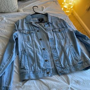 MENS LIGHT DENIM JEAN JACKET